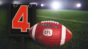 CFL, fourth down marker