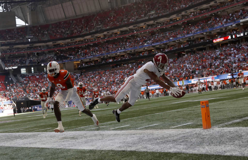 John Metchie III touchdown