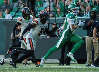 Trevor Harris believes Canadian receivers Dhel Duncan-Busby, Ajou Ajou could ‘take off’ for Riders