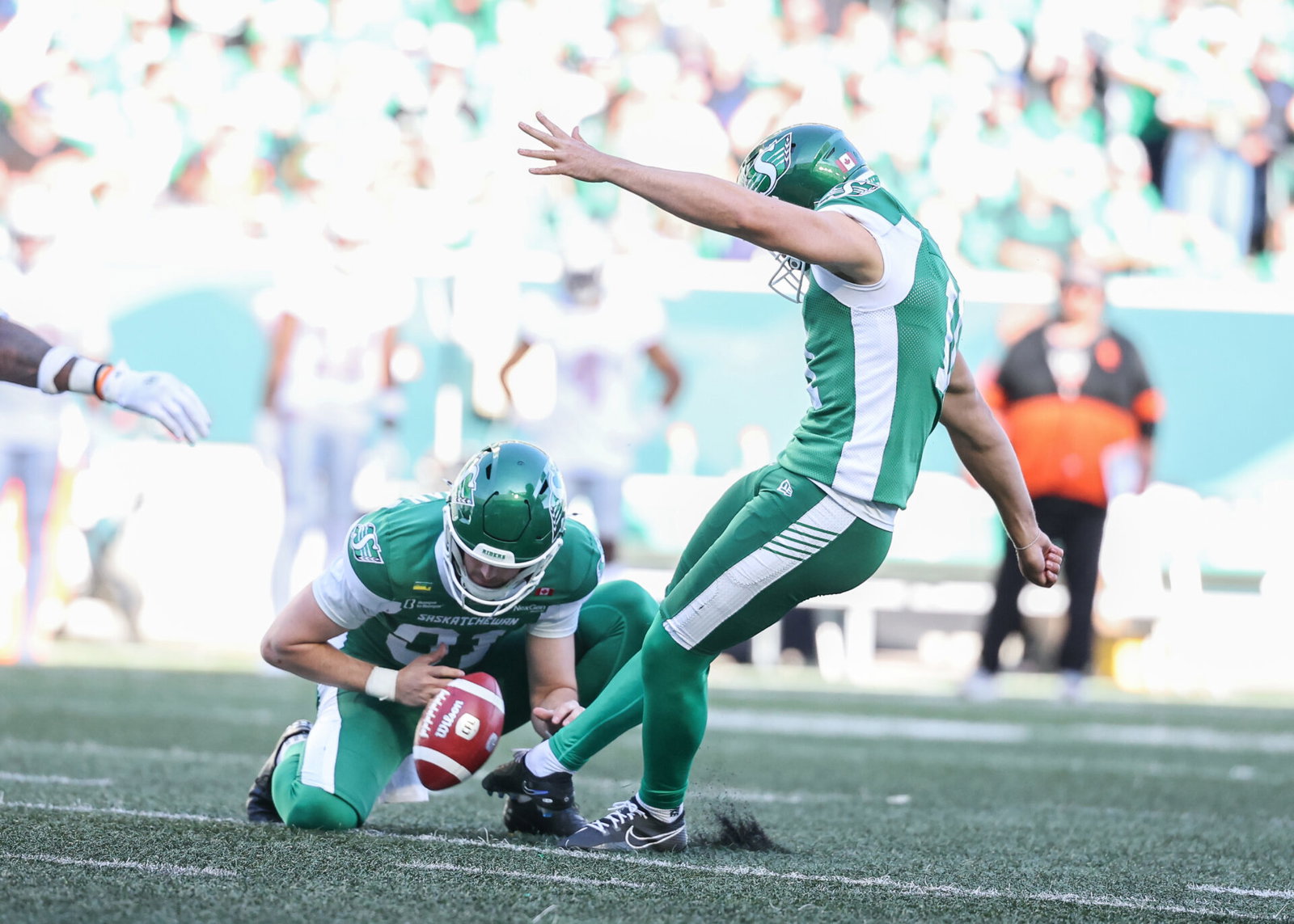 Saskatchewan Roughriders’ Corey Mace has ‘utmost confidence’ in rookie CFL kicker Alex Hale
