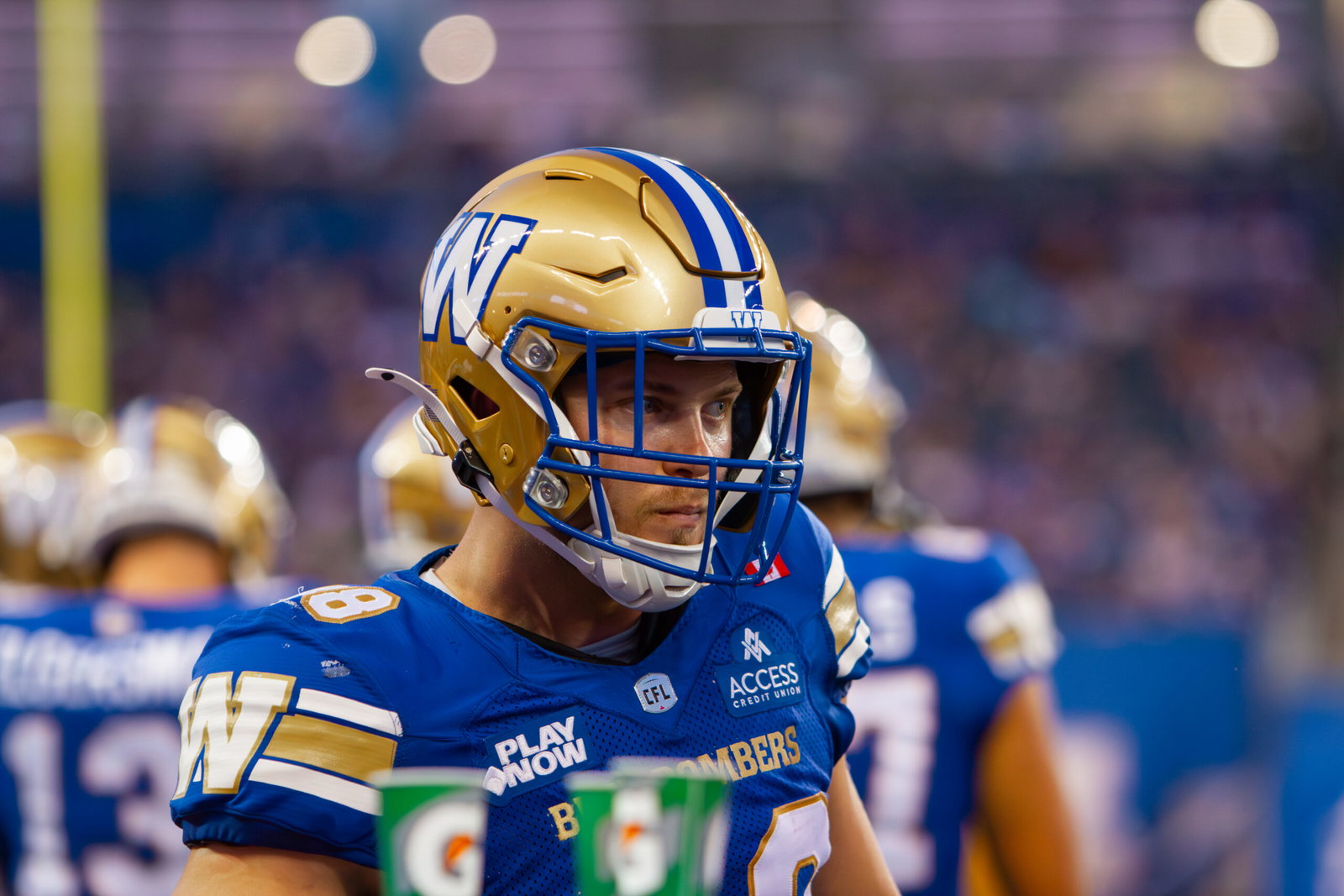 Winnipeg Blue Bombers make one roster change against Edmonton Elks