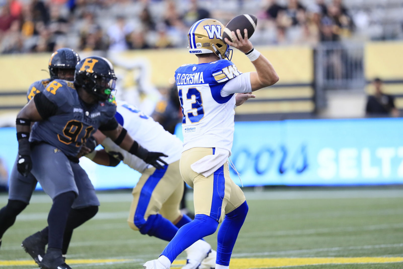Taylor Elgersma, Winnipeg Blue Bombers overcome Collaros injury to beat Hamilton (& nine other thoughts) - 3DownNation