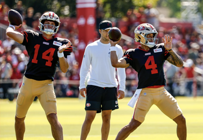 Andrew Rourke San Francisco 49ers face decision as Canadian QB Kurtis Rourke recovers ...