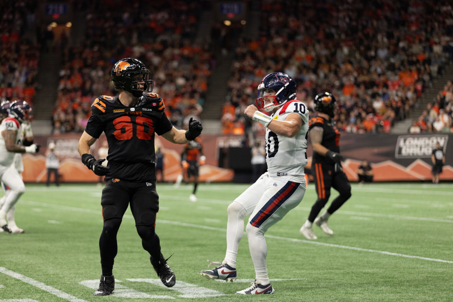 CFL Fines BC Lions' Mathieu Betts for Two Incidents Against Alouettes